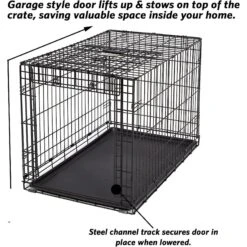 MidWest Ovation Single Door Collapsible Wire Dog Crate -Dog Supplies 74296 PT5. AC SS1800 V1485261395