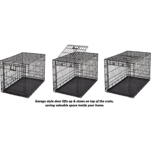 MidWest Ovation Single Door Collapsible Wire Dog Crate -Dog Supplies 74296 PT7. AC SS1800 V1562173090