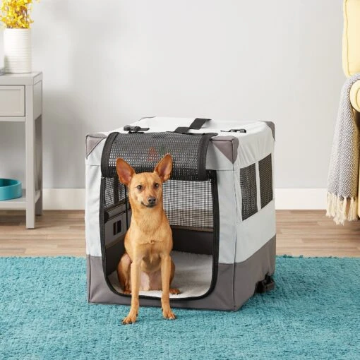 MidWest Canine Camper Single Door Collapsible Soft-Sided Dog Crate -Dog Supplies 74312 MAIN. AC SS1800 V1569015141