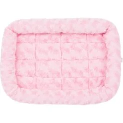 MidWest Quiet Time Fashion Plush Bolster Dog Crate Mat, Pink -Dog Supplies 74336 PT3. AC SS1800 V1542224586