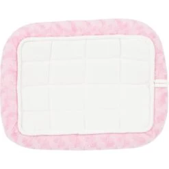 MidWest Quiet Time Fashion Plush Bolster Dog Crate Mat, Pink -Dog Supplies 74336 PT4. AC SS1800 V1542224589