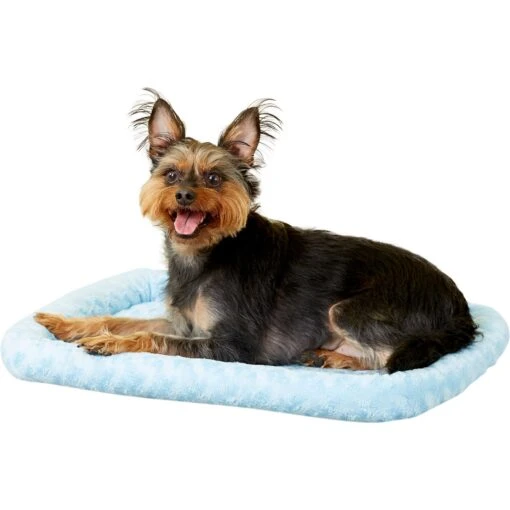 MidWest Quiet Time Fashion Plush Bolster Dog Crate Mat -Dog Supplies 74342 PT1. AC SS1800 V1542224823