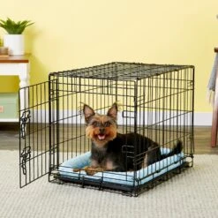 MidWest Quiet Time Fashion Plush Bolster Dog Crate Mat -Dog Supplies 74342 PT2. AC SS1800 V1542224848