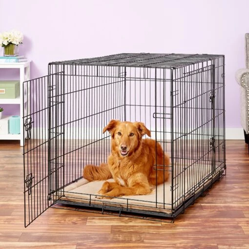 MidWest Quiet Time Deluxe Micro Terry Dog Crate Mat -Dog Supplies 74357 PT2. AC SS1800 V1542225170