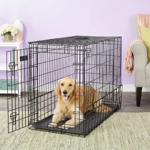 MidWest Solutions Series Side By Side Double Door Collapsible SUV Dog Crate -Dog Supplies 74371 MAIN. AC SS1800 V1569015431