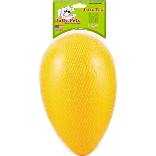 Jolly Pets Jolly Egg Dog Toy, Yellow -Dog Supplies 74526 PT1. AC SS1800 V1530546195