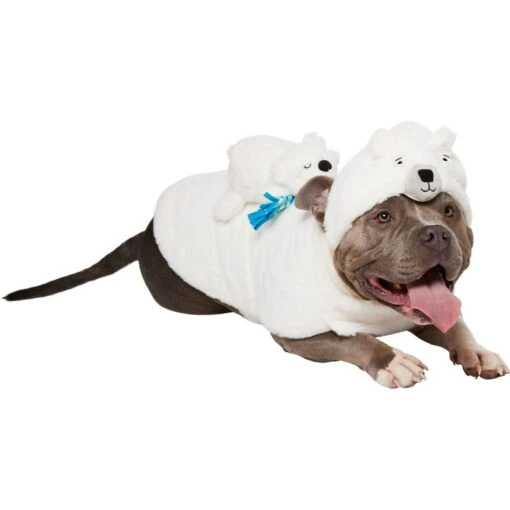 Frisco Polar Bear Ride-On Dog Costume -Dog Supplies 747046 MAIN. AC SS1800 V1694813783