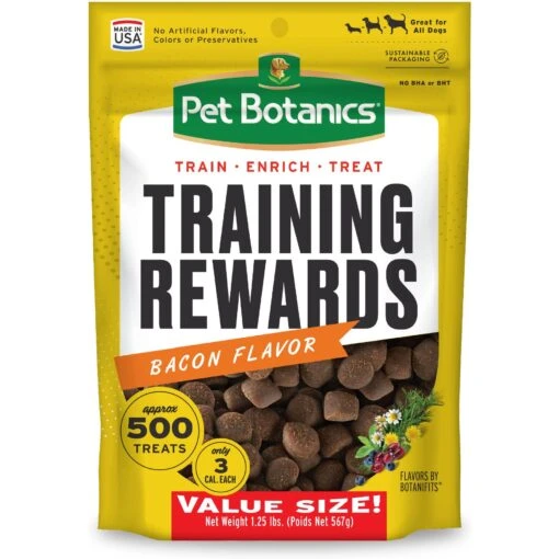 Pet Botanics Training Reward Bacon Flavor Dog Treats -Dog Supplies 74864 MAIN. AC SS1800 V1537989131