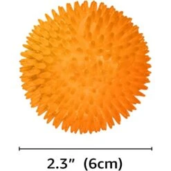 CoCoo Spiky Squeaky Dog & Ferret Rubber Ball, Dental Chew Fetch & Play Toy -Dog Supplies 748702 PT5. AC SS1800 V1684772811