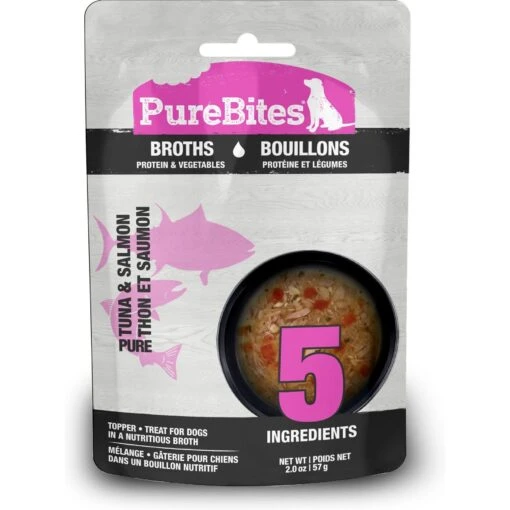 PureBites Dog Broths Tuna & Salmon Food Topping -Dog Supplies 750686 MAIN. AC SS1800 V1677536462