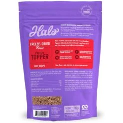 Halo Beef Protein Recipe Freeze-Dried Raw Dog Food Topper -Dog Supplies 75153 PT2. AC SS1800 V1691440656