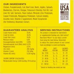 Instinct Boost Mixers Healthy Energy Grain-Free Freeze-Dried Raw Dog Food Topper, 5.5-oz Bag -Dog Supplies 755734 PT7. AC SS1800 V1690580697