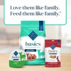 Blue Buffalo Basics Skin & Stomach Care Grain-Free Formula Lamb & Potato Recipe Small Breed Adult Dry Dog Food -Dog Supplies 75684 PT8. AC SS1800 V1646253415