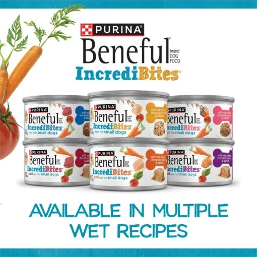 Purina Beneful IncrediBites Chicken & Bacon Flavor In A Savory Gravy Pate Small Wet Dog Food -Dog Supplies 768510 PT2. AC SS1800 V1699391909