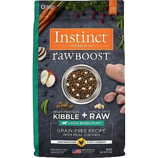 Instinct Raw Boost Large Breed Puppy Grain-Free Recipe With Real Chicken & Freeze-Dried Raw Pieces Dry Dog Food -Dog Supplies 76866 MAIN. AC SS1800 V1590007555