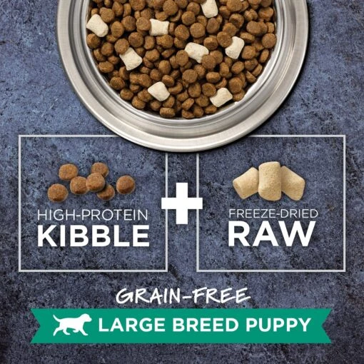 Instinct Raw Boost Large Breed Puppy Grain-Free Recipe With Real Chicken & Freeze-Dried Raw Pieces Dry Dog Food -Dog Supplies 76866 PT2. AC SS1800 V1548800348