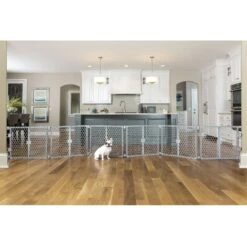 Carlson Pet Products Dog Gate, Gray, Large -Dog Supplies 778374 PT2. AC SS1800 V1676490270