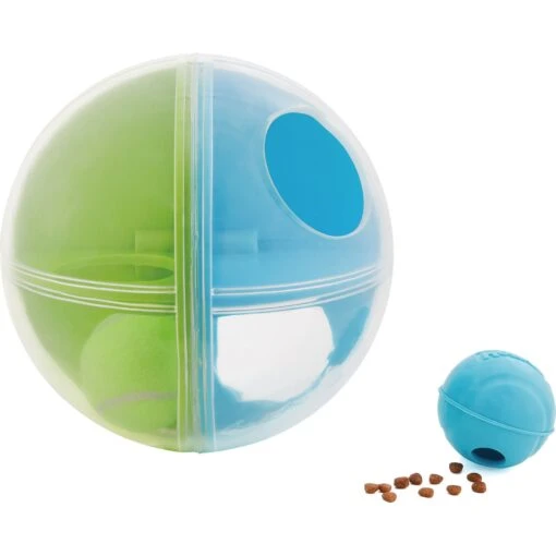 Outward Hound A-Maze Ball Puzzle & Treat Maze Interactive Dog Toy, Green -Dog Supplies 786510 MAIN. AC SS1800 V1694284938