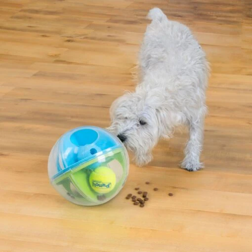 Outward Hound A-Maze Ball Puzzle & Treat Maze Interactive Dog Toy, Green -Dog Supplies 786510 PT6. AC SS1800 V1682628695