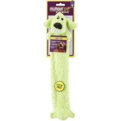 Multipet Loofa Light-Weight Squeaky Stuffing-Free Dog Toy, Color Varies -Dog Supplies 78745 PT3. AC SS1800 V1545173613