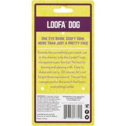 Multipet Loofa Light-Weight Squeaky Stuffing-Free Dog Toy, Color Varies -Dog Supplies 78745 PT4. AC SS1800 V1545173615