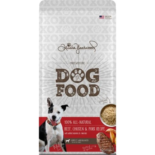 Trisha Yearwood Pet Collection Beef, Chicken & Pork Complete & Balanced Dry Dog Food, 5-lb Bag -Dog Supplies 794526 MAIN. AC SS1800 V1680183029