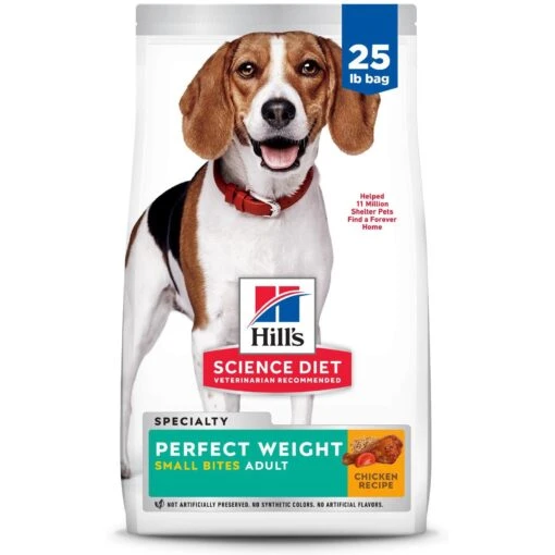 Hill's Science Diet Adult Perfect Weight Small Bites Chicken Recipe Dry Dog Food -Dog Supplies 794886 MAIN. AC SS1800 V1679493088