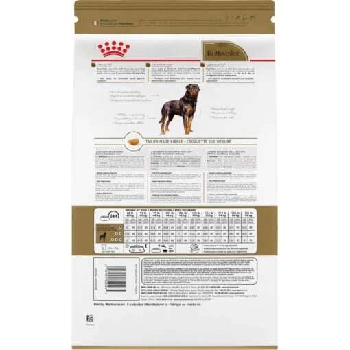 Royal Canin Breed Health Nutrition Rottweiler Adult Dry Dog Food -Dog Supplies 81125 PT2. AC SS1800 V1695218615