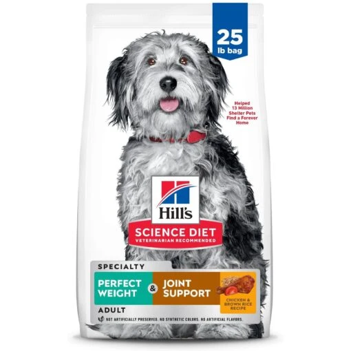 Hill's Science Diet Perfect Weight & Joint Support Chicken Flavored Adult Dry Dog Food -Dog Supplies 819494 MAIN. AC SS1800 V1683142861