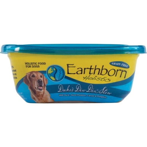 Earthborn Holistic Duke's Din-Din Grain-Free Natural Moist Dog Food & Earthborn Holistic Toby's Turkey Dinner Grain-Free Natural Moist Dog Food -Dog Supplies 823110 PT1. AC SS1800 V1680788429