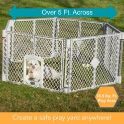 MyPet Petyard Passage Plastic Dog Pen -Dog Supplies 83468 PT2. AC SS1800 V1667327416