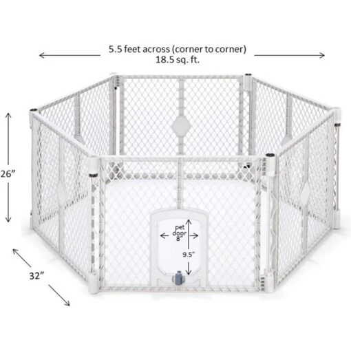 MyPet Petyard Passage Plastic Dog Pen -Dog Supplies 83468 PT8. AC SS1800 V1667335137