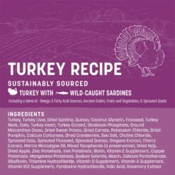 Earth Animal Wisdom Air-Dried Turkey Recipe Premium Natural Dog Food, 8-lb Bag -Dog Supplies 836038 PT3. AC SS1800 V1684334789