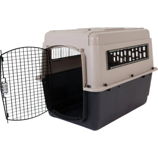 Petmate Ultra Vari Dog & Cat Kennel, Taupe/Black -Dog Supplies 83947 MAIN. AC SS1800 V1569016064