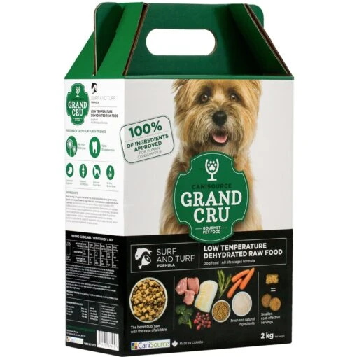 Canisource Grand Cru Surf & Turf Dehydrated Dog Food -Dog Supplies 841302 MAIN. AC SS1800 V1683206182