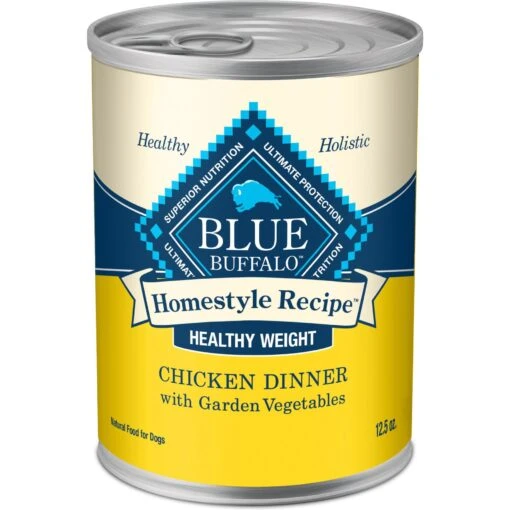 Blue Buffalo Homestyle Recipe Healthy Weight Chicken Dinner With Garden Vegetables & Brown Rice Canned Dog Food -Dog Supplies 84158 MAIN. AC SS1800 V1689283258