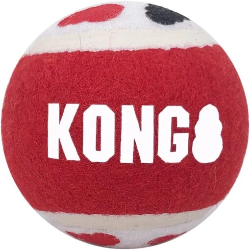 KONG Signature Balls Dog Toy, Large, 3 Count -Dog Supplies 841694 MAIN. AC SS1800 V1682442754