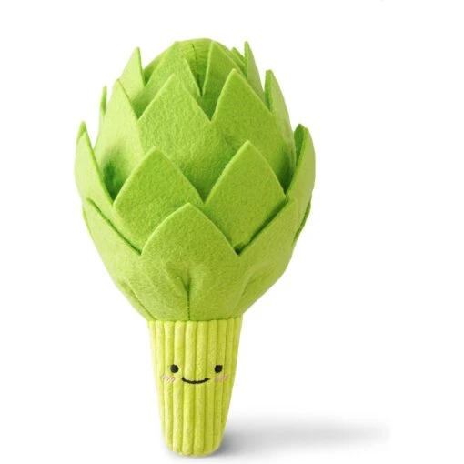 Injoya Artichoke Cat & Dog Snuffle Toy, Green, Small -Dog Supplies 848070 MAIN. AC SS1800 V1685471304