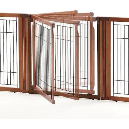 Richell 6-Panel Convertible Elite Dog & Cat Gate -Dog Supplies 85244 PT6. AC SS1800 V1486062995