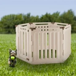 Richell 6-Panel Convertible Indoor/Outdoor Playpen For Dogs & Cats -Dog Supplies 85302 PT8. AC SS1800 V1674835151