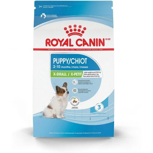 Royal Canin Size Health Nutrition X-Small Puppy Dry Dog Food -Dog Supplies 855830 MAIN. AC SS1800 V1683896950