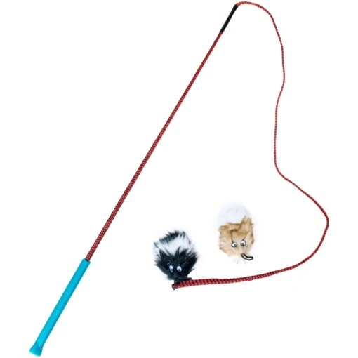 Outward Hound Tail Teaser With Refill Dog & Cat Teaser Toy -Dog Supplies 85934 MAIN. AC SS1800 V1636504022