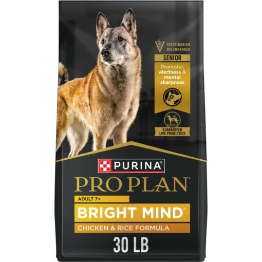 Purina Pro Plan Bright Mind Adult 7+ Chicken & Rice Formula Dry Dog Food -Dog Supplies 86195 MAIN. AC SS1800 V1642472222