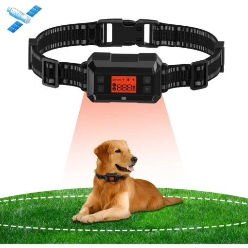 Petdiary GPS Wireless Fence System Dog Tracker, Black, Medium -Dog Supplies 867398 MAIN. AC SS1800 V1689630083