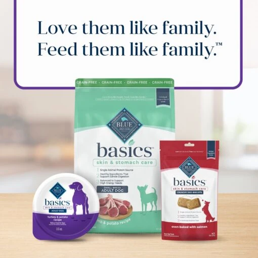 Blue Buffalo Basics Skin & Stomach Care Grain-Free Turkey & Potato Small Breed Adult Wet Dog Food -Dog Supplies 88199 PT7. AC SS1800 V1646253687