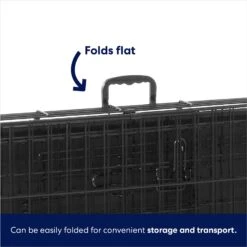 Frisco Fold & Carry Double Door Collapsible Wire Dog Crate -Dog Supplies 88789 PT5. AC SS1800 V1667229533