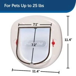 PetSafe 4-Way Locking Cat Door, Up To 25-lbs -Dog Supplies 89196 PT5. AC SS1800 V1628121726