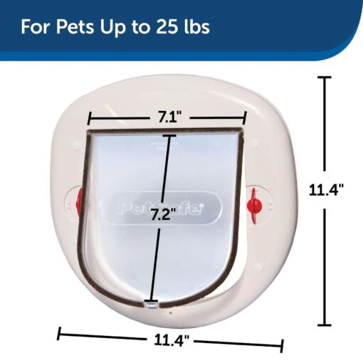 PetSafe 4-Way Locking Cat Door, Up To 25-lbs -Dog Supplies 89196 PT5. AC SS1800 V1628121726