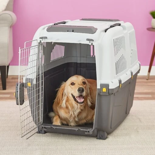 MidWest Skudo Deluxe Plastic Dog & Cat Kennel -Dog Supplies 89375 MAIN. AC SS1800 V1569016347