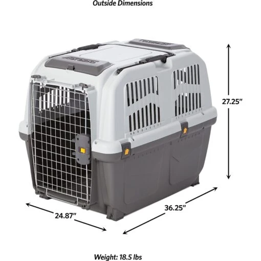 MidWest Skudo Deluxe Plastic Dog & Cat Kennel -Dog Supplies 89375 PT2. AC SS1800 V1585678927